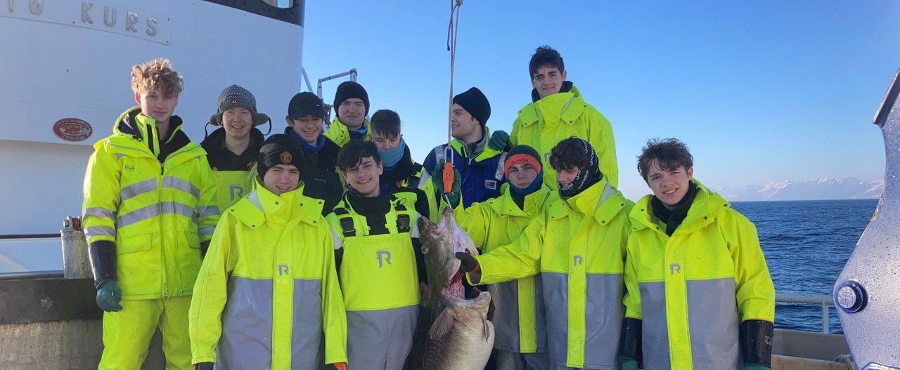 Naturbruks klasse i Lofoten
